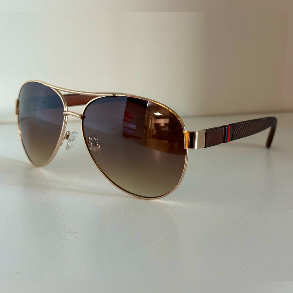 Metal Aviator Sunglasses